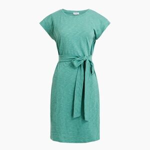 j. crew factory • knit tie-waist mini dress